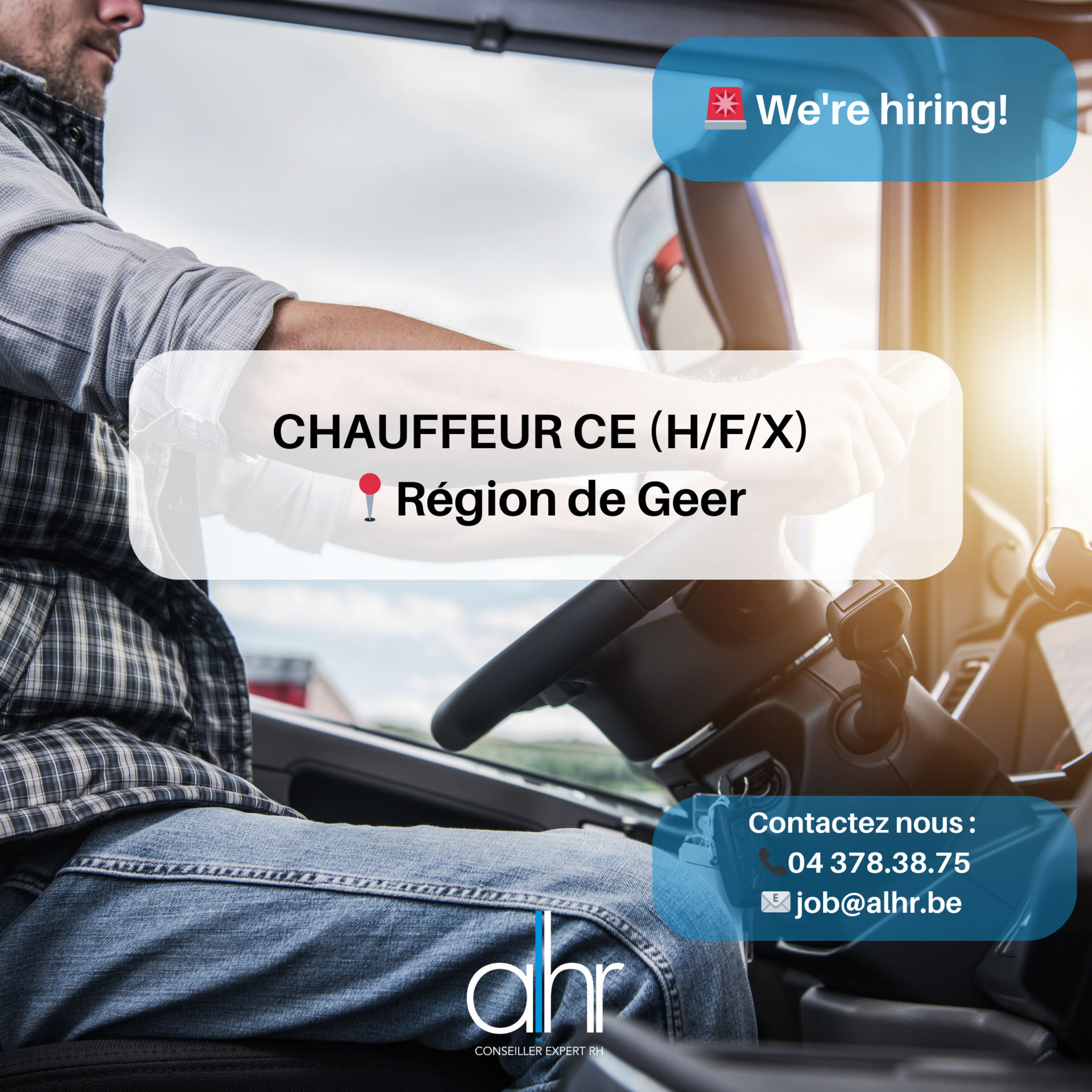 CHAUFFEUR CE POLYVALENT – Transport agricole & travaux publics (H/F/X)