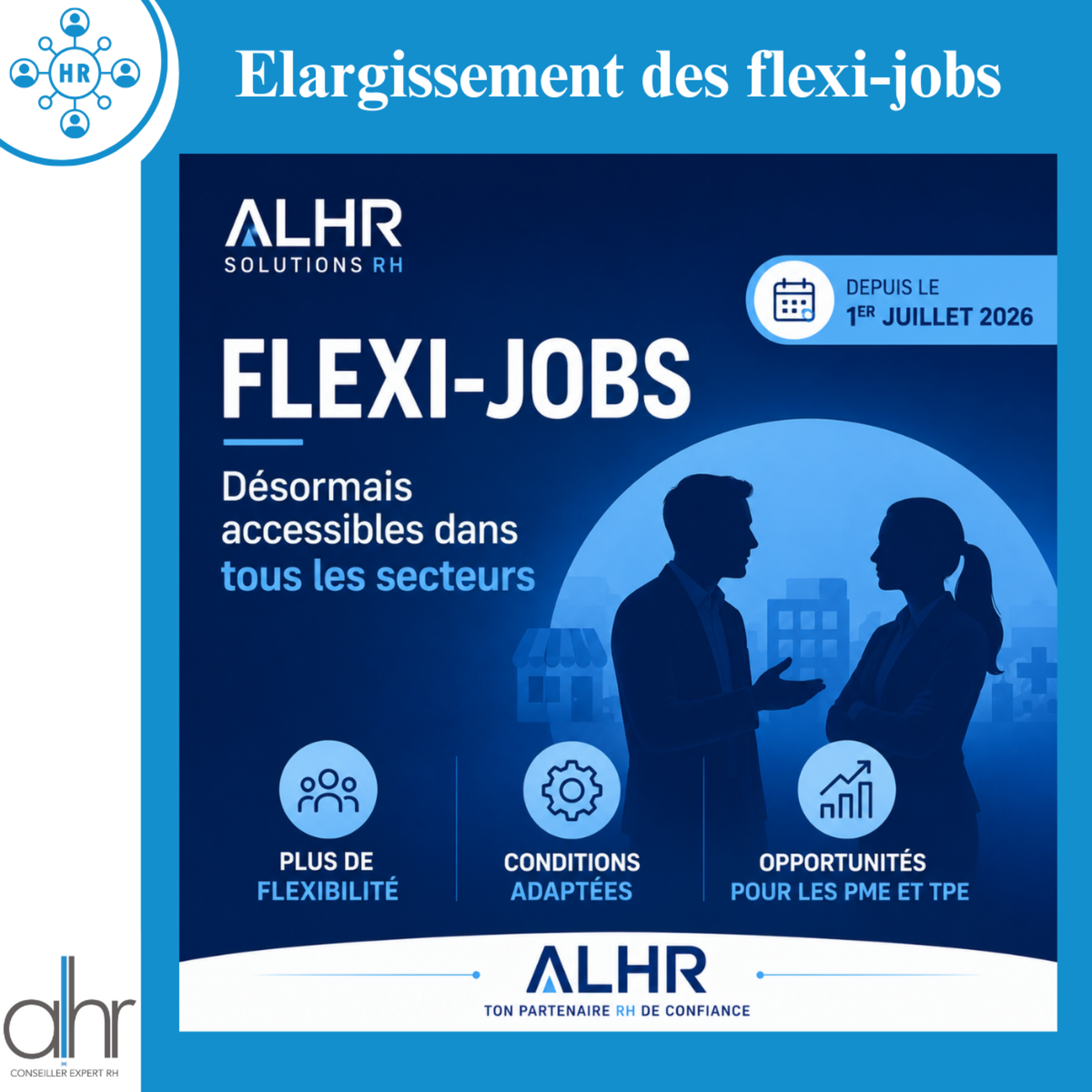 Flexi-jobs : ce qui change depuis le 1er juillet 2026