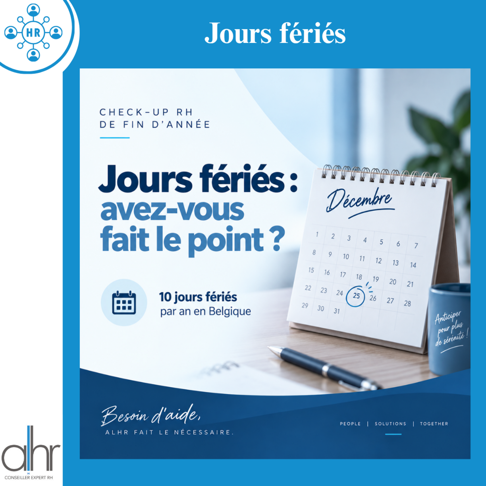 Jours fériés en Belgique : avez-vous fait le compte ?