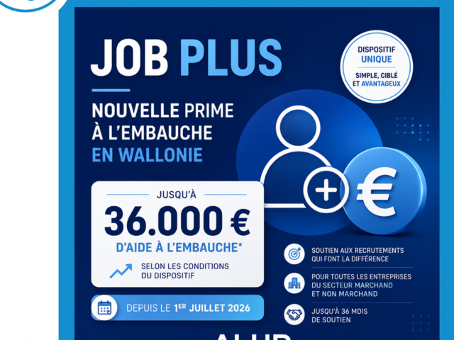 Job Plus : la nouvelle aide à l'embauche en Wallonie